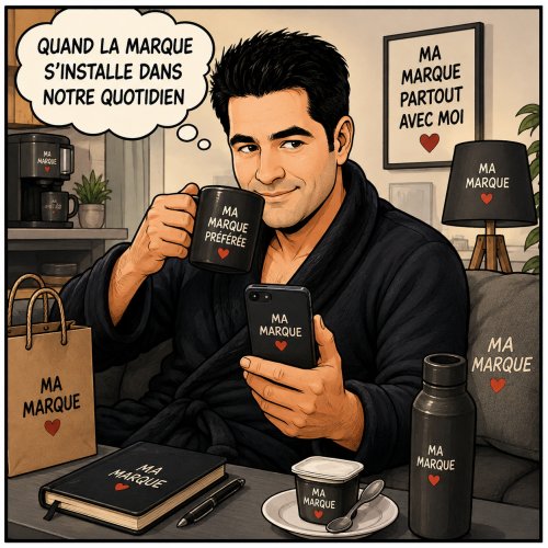 Le marketing furtif : ces techniques qui nous font consommer sans même que nous nous en rendions compte 10 Quand la marque s’installe dans notre quotidien