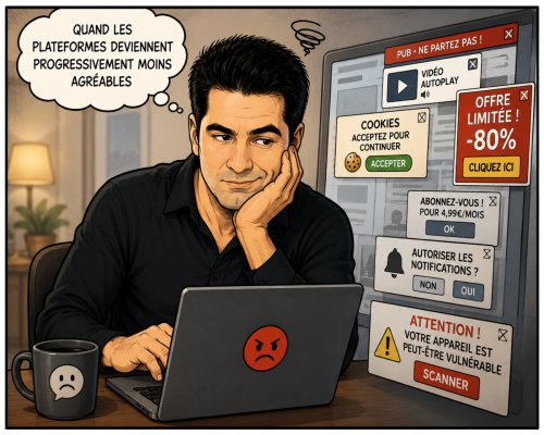 Le marketing furtif : ces techniques qui nous font consommer sans même que nous nous en rendions compte 21 Quand les plateformes deviennent progressivement moins agréables