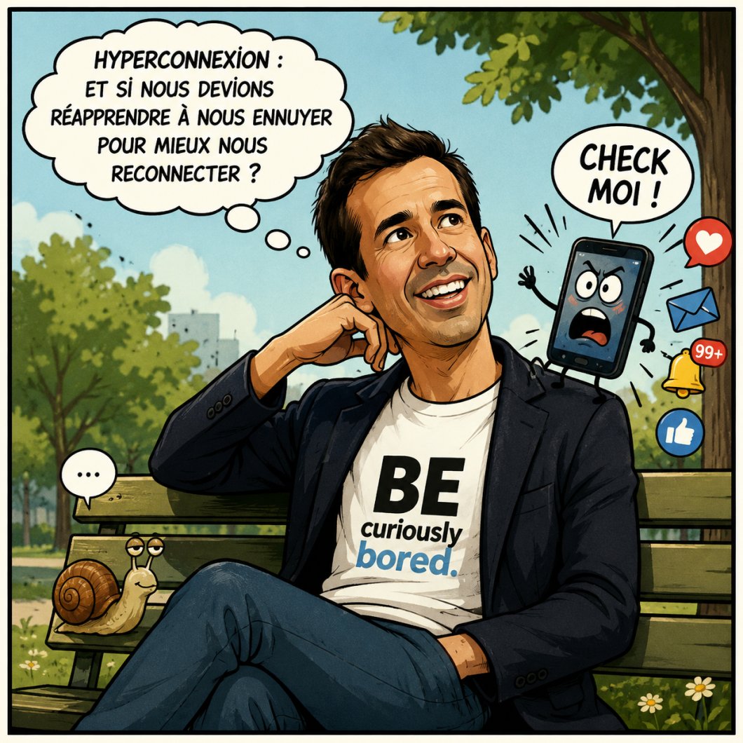 Hyperconnexion : et si nous devions réapprendre à nous ennuyer pour mieux nous reconnecter ? 15 Hyperconnexion - et si nous devions réapprendre à nous ennuyer pour mieux nous reconnecter