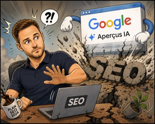 L'impact de Google AI Overviews en France : le guide complet pour comprendre, mesurer et être cité dans les Aperçus IA de Google 2 Les aperçus IA dans Google, un tremblement de terre dans le SEO