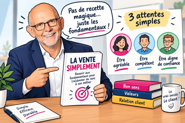 La Vente Simplifiée, le livre qui redonne le sens du commerce - Nicolas Caron 7 Les bases de la vente nicolas caron