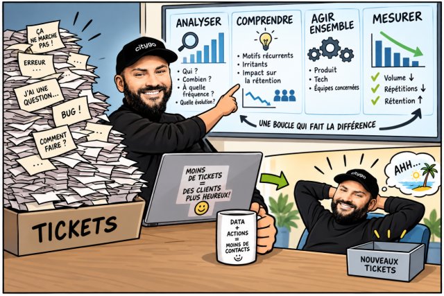 Le Customer Care traite les demandes, mais le but est de réduire le nombre d'interactions non essentielles au service client... 5 Le Customer Care traite les demandes, mais le but est de réduire le nombre d'interactions non essentielles au service client... 5