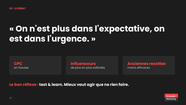 Faut arrêter d'alimenter son blog voire même de mettre à jour son site B2B avec l'arrivée de l'IA ? 26 Passer à l'action : vous êtes déjà en retard